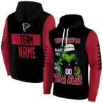 Atlanta Falcons Hoodie Personalized Grinch Fierce Red Best Selling