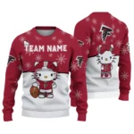 Atlanta Falcons Sweater Personalized Hello Kitty Red Best Selling