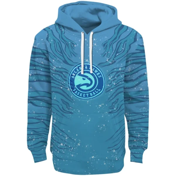 Atlanta Hawks Hoodie Customized Tiger Pattern Best Selling