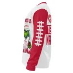Atlanta Hawks Sweater Customized Grinch Fierce Red Best Selling