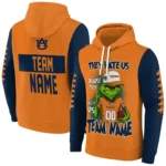 Auburn Tigers Hoodie Customized Grinch Fierce Navy Blue Best Selling