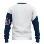 Auburn Tigers Sweater Customized Heart Sketch Navy Blue White Best Selling