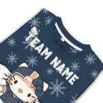 Auburn Tigers Sweater Customized Hello Kitty Navy Blue Best Selling