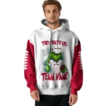 Ball State Cardinals Hoodie Personalized Grinch Fierce Red Best Selling