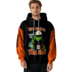 Baltimore Orioles Hoodie Personalized Grinch Fierce Orange Best Selling