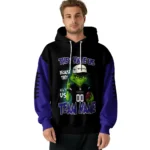 Baltimore Ravens Hoodie Custom Grinch Fierce Purple Best Selling