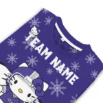 Baltimore Ravens Sweater Custom Hello Kitty Purple Best Selling