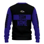 Baltimore Ravens Sweater Personalized Grinch Fierce Purple Best Selling