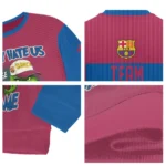 Barcelona Sweater Personalized Grinch Fierce Blue Best Selling