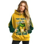 Baylor Bears Hoodie Custom Grinch Fierce Green Best Selling