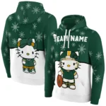 Baylor Bears Hoodie Customized Hello Kitty Green Best Selling