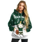 Baylor Bears Hoodie Customized Hello Kitty Green Best Selling