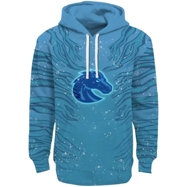 Boise State Broncos Hoodie Custom Tiger Pattern Best Selling