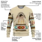Boise State Broncos Sweater Custom Dreamcatcher Feathers Best Selling