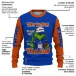 Boise State Broncos Sweater Custom Grinch Fierce Orange Best Selling