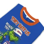 Boise State Broncos Sweater Custom Grinch Fierce Orange Best Selling