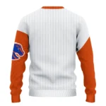 Boise State Broncos Sweater Customized Heart Sketch Orange White Best Selling
