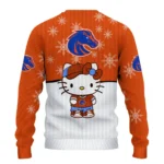 Boise State Broncos Sweater Customized Hello Kitty Orange Best Selling