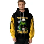 Boston Bruins Hoodie Personalized Grinch Fierce Gold Best Selling
