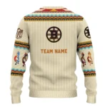 Boston Bruins Sweater Customized Dreamcatcher Feathers Best Selling