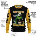 Boston Bruins Sweater Customized Grinch Fierce Gold Best Selling