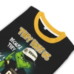 Boston Bruins Sweater Customized Grinch Fierce Gold Best Selling