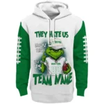 Boston Celtics Hoodie Personalized Grinch Fierce Green Best Selling
