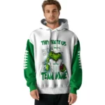 Boston Celtics Hoodie Personalized Grinch Fierce Green Best Selling