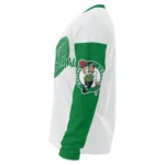 Boston Celtics Sweater Personalized Heart Sketch Green White Best Selling