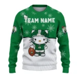 Boston Celtics Sweater Personalized Hello Kitty Green Best Selling