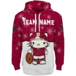 Boston College Eagles Hoodie Customized Hello Kitty Maroon Best Selling