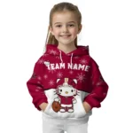Boston College Eagles Hoodie Customized Hello Kitty Maroon Best Selling