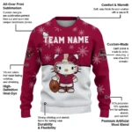 Boston College Eagles Sweater Custom Hello Kitty Maroon Best Selling