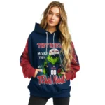 Boston Red Sox Hoodie Custom Grinch Fierce Red Best Selling