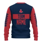 Boston Red Sox Sweater Personalized Grinch Fierce Red Best Selling