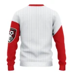 Bournemouth Sweater Custom Heart Sketch Red White Best Selling
