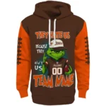 Bowling Green Falcons Hoodie Customized Grinch Fierce Orange Best Selling