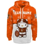 Bowling Green Falcons Hoodie Personalized Hello Kitty Orange Best Selling