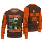 Bowling Green Falcons Sweater Custom Grinch Fierce Orange Best Selling