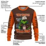 Bowling Green Falcons Sweater Custom Grinch Fierce Orange Best Selling