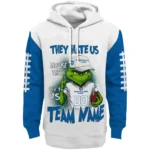 Brighton Hove Albion Hoodie Personalized Grinch Fierce Blue Best Selling
