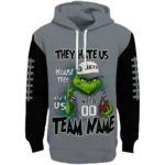 Brooklyn Nets Hoodie Custom Grinch Fierce Black Best Selling