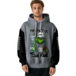 Brooklyn Nets Hoodie Custom Grinch Fierce Black Best Selling
