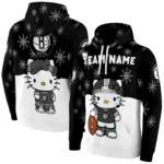 Brooklyn Nets Hoodie Customized Hello Kitty Black Best Selling