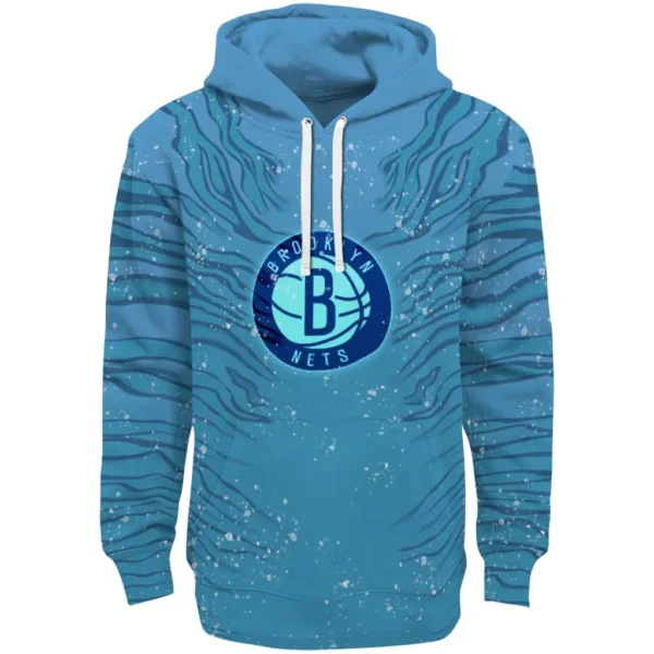 Brooklyn Nets Hoodie Personalized Tiger Pattern Best Selling