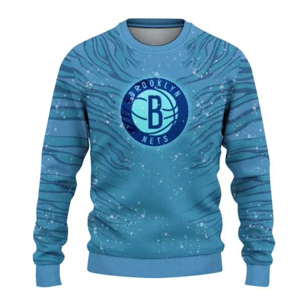 Brooklyn Nets Sweater Customized Tiger Pattern Best Selling