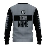 Brooklyn Nets Sweater Personalized Grinch Fierce Black Best Selling