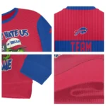 Buffalo Bills Sweater Custom Grinch Fierce Blue Best Selling