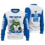 Buffalo Bulls Sweater Personalized Grinch Fierce Royal Blue Best Selling