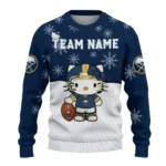 Buffalo Sabres Sweater Custom Hello Kitty Navy Blue Best Selling